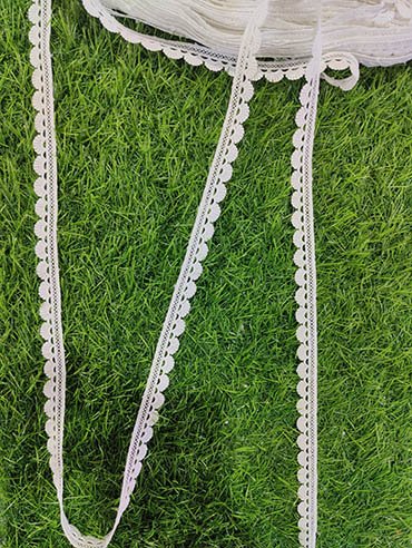 Luxe White Crochet Lace Collection: Artisan Trims & Borders